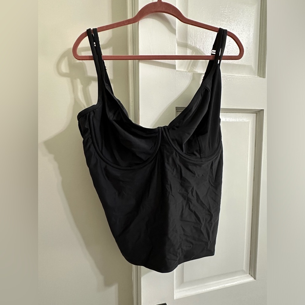 Bravissimo black swim tank top
